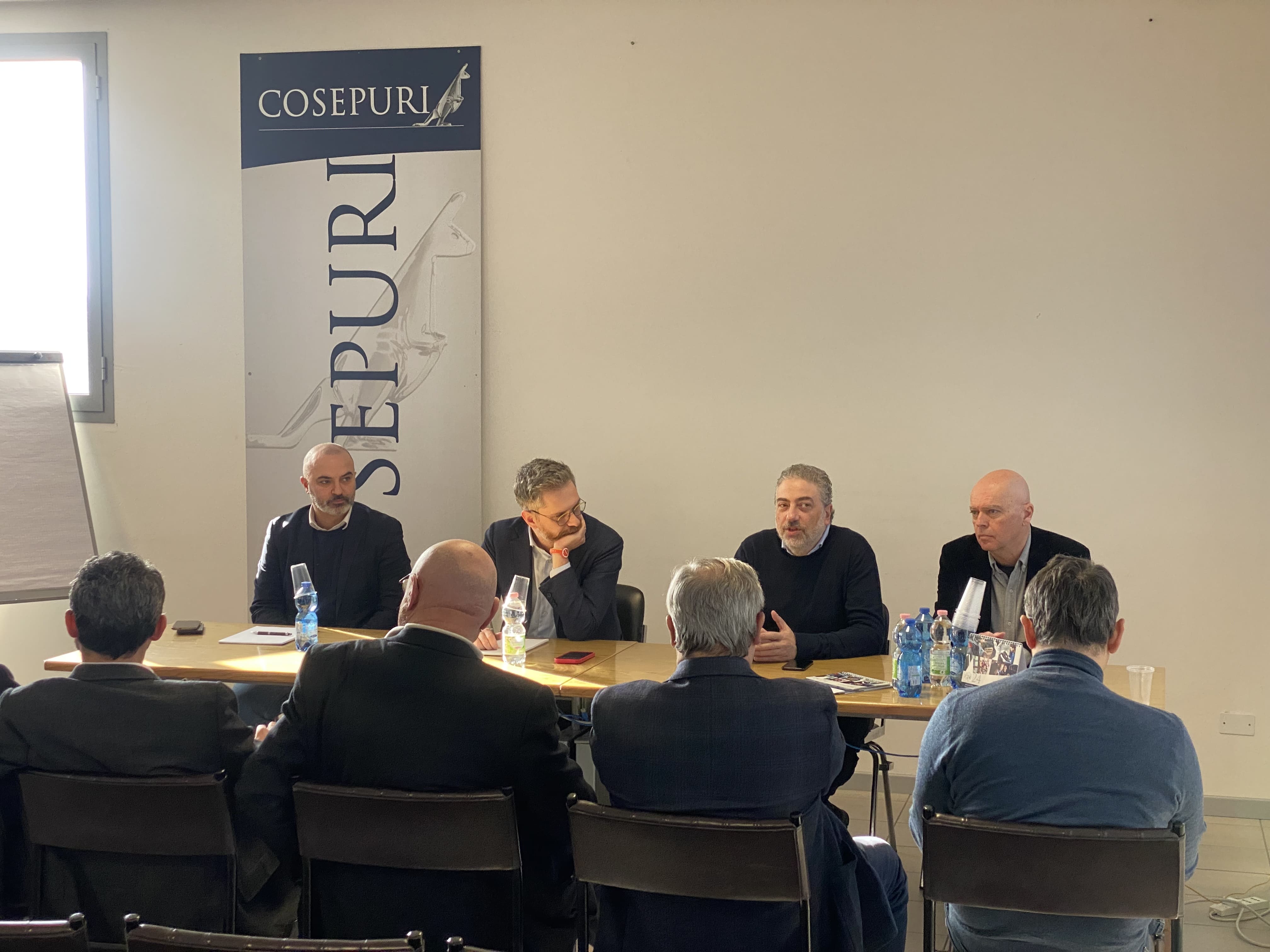 The Mayor of Bologna meets the companies in the Roveri area Cosepuri