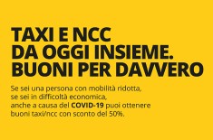 Taxi e NCC da oggi insieme. Buoni per davvero 