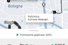 Da Uber e Cosepuri corse gratuite a Bologna per la campagna di vaccinazione COVID19