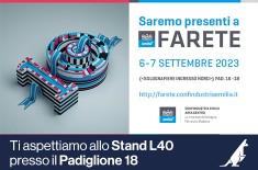 Saremo presenti a FARETE 2023