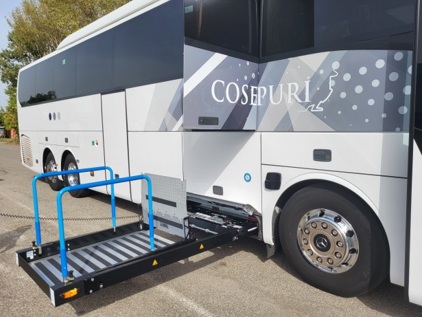 Inclusion on the move: Cosepuri introduces new Gran Turismo coaches accessible to all