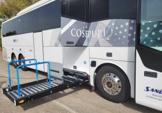 Bus 57 posti (1 o 2 sedie a rotelle)